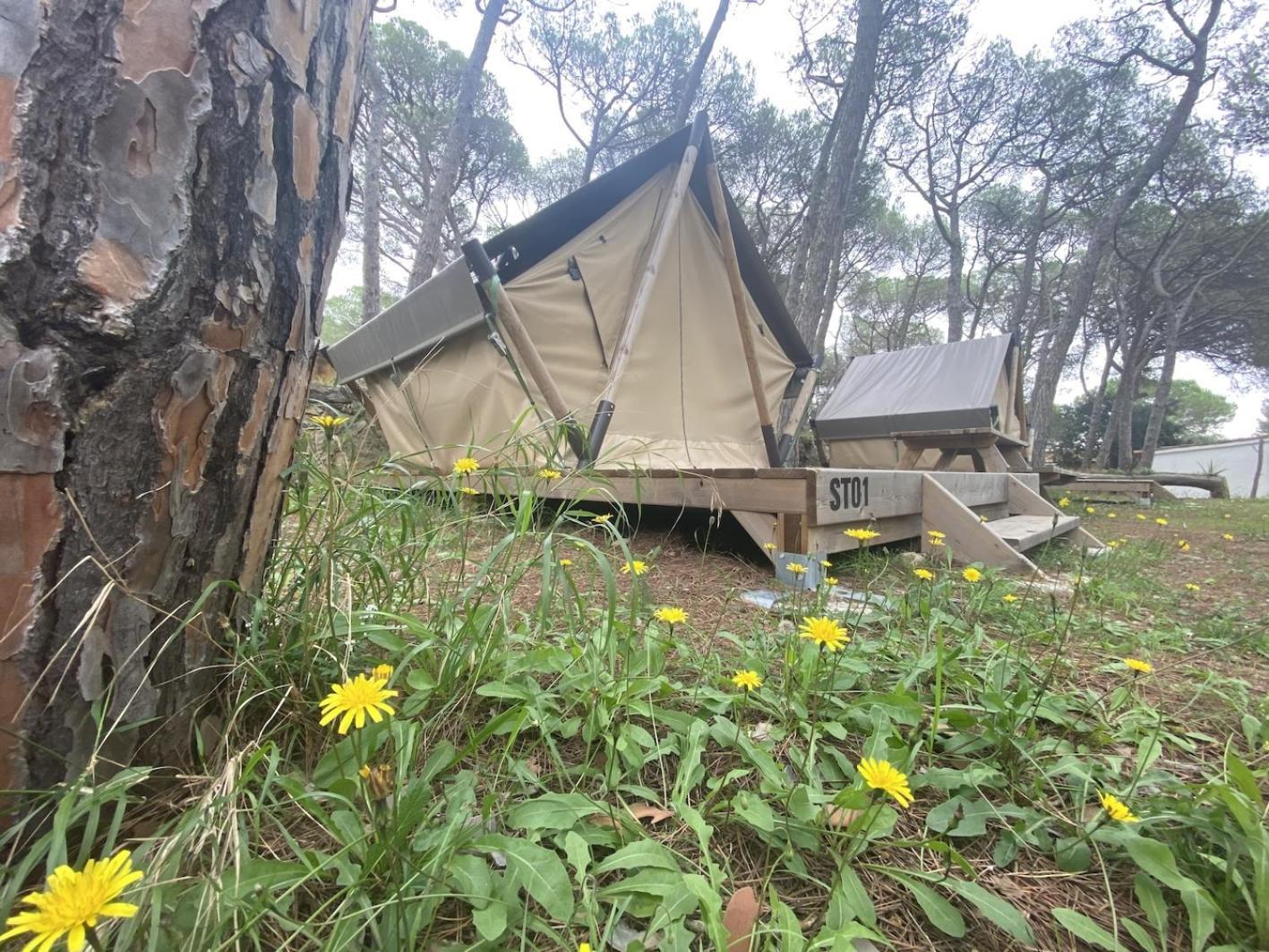 Camping 3 Estrellas Costa Brava Vall-Llobrega Eksteriør bilde